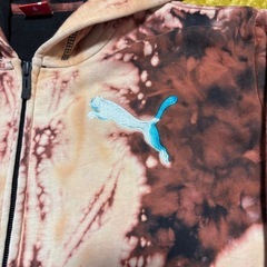 😆6😆PUMA・1点物グランジジップフーディ😎の画像