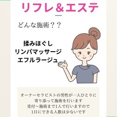 【古河市､小山市】プライベート空間で身体と心の癒し - ボディケア
