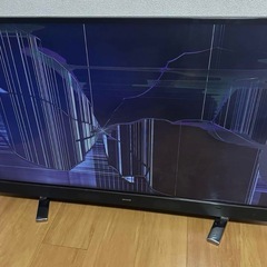 【ジャンク品】43V型 4K液晶テレビ AIWAの画像