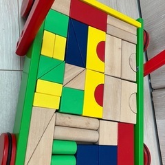 【お譲りします】子供用積み木おもちゃの画像