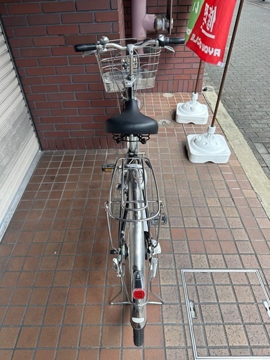 27インチ　MIYATA　内装３段変速　LEDオートライト　ベルトドライブ　錆びにくいステンレスかご付き　ブラック