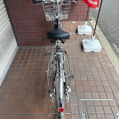27インチ　MIYATA　内装３段変速　LEDオートライト　ベルトドライブ　錆びにくいステンレスかご付き　ブラックの画像