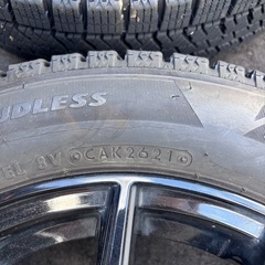 NBOXカスタム　スタッドレスタイヤ　BRIGDESTONE BLIZZAK　VRX2 155/65R14の画像