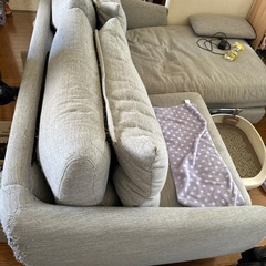 ニトリ 3人用ソファーの画像