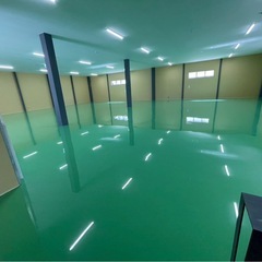 塗床工事　職人　営業の画像