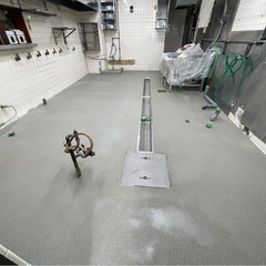 塗床工事　職人　営業の画像