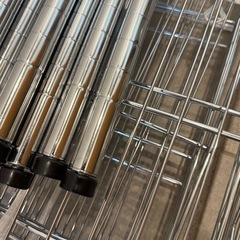 ニトリ　スチールラック4段の画像