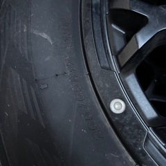 ランドクルーザープラド スタッドレス 4本の画像