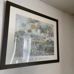 ポスター木製額付の画像