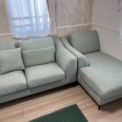 ニトリ３人掛
ソファ の画像
