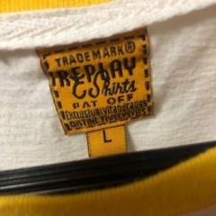 リンガーtシャツLの画像