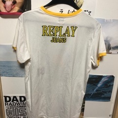 リンガーtシャツLの画像