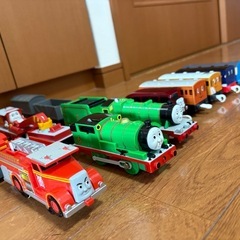 プラレール きかんしゃトーマス どきどきマウンテンセット　＆　トーマスシリーズ車両セットの画像