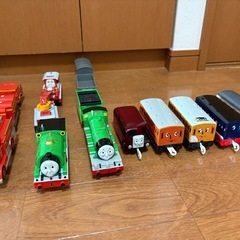 プラレール きかんしゃトーマス どきどきマウンテンセット　＆　トーマスシリーズ車両セットの画像