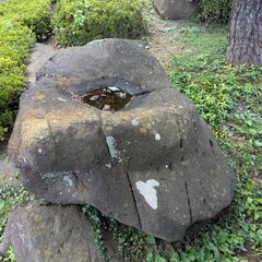 庭石です。幅110㎝×90㎝くらいです。の画像