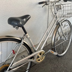 9J131 シティサイクル２７サイズ　６段変速オートライト　★自転車専門店の中古車です★　【消費税込み・防犯登録６００円込みの画像