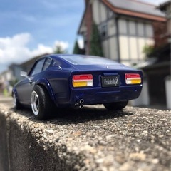 旧車　プラモデルの画像