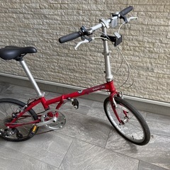 DAHON （ダホン ）  折り畳み自転車 カゴ付き　Boardwalkの画像