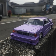 旧車　プラモデルの画像