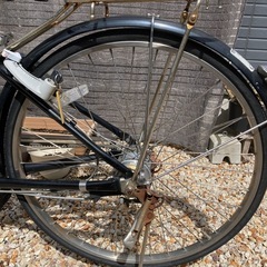 ジャンク　パンク　アルベルト　通学自転車26インチの画像
