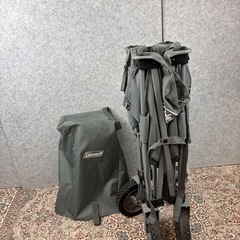 【ご来店引取大特価】Coleman グレー キャリーカートの画像
