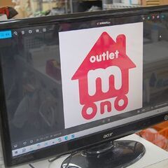 acer 液晶ディスプレイ H243H 2009年製 24型 ブラック 動作確認済み HDMI DVI-D VGA エイサー 札幌市 清田区 平岡の画像