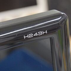 acer 液晶ディスプレイ H243H 2009年製 24型 ブラック 動作確認済み HDMI DVI-D VGA エイサー 札幌市 清田区 平岡の画像