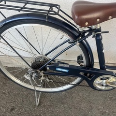 ９J121　ホームサイクル２７サイズ　６段変速オートライト　★自転車専門店の中古車です★　【消費税込み・防犯登録６００円込みの画像
