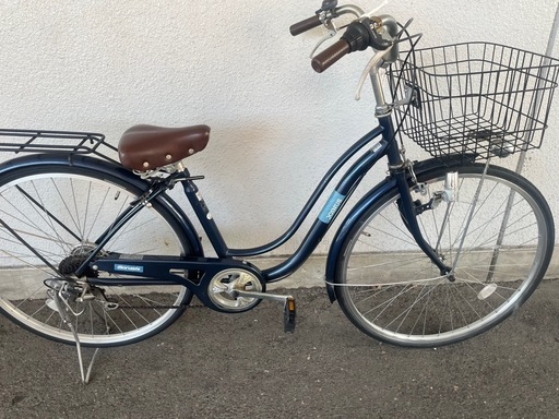 9J121ホームサイクル27サイズ6段変速オートライト☆自転車