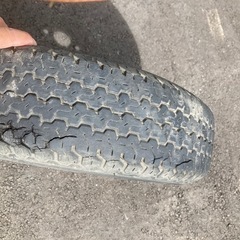 軽トラ　スペアタイヤ 145R12 VAN355の画像