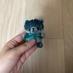 くまのぬいぐるみ　グリーンの画像