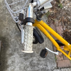自転車 子ども 黄色 お下がり
の画像