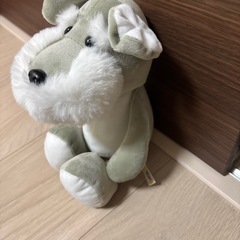 シュナウザー　ぬいぐるみの画像