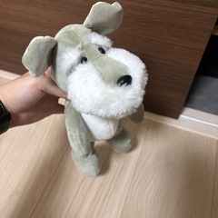 シュナウザー　ぬいぐるみの画像