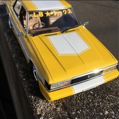 旧車　プラモデルの画像