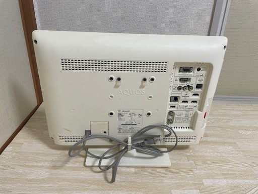 SHARP19V型ワイドテレビ