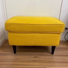 IKEA 椅子　オットマンの画像