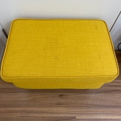 IKEA 椅子　オットマンの画像