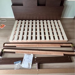 【美品】◆ニトリ◆ベッドフレーム(クイーンサイズ)の画像