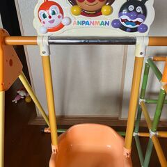 アンパンマン　ジャングルジム　滑り台、ブランコ付きの画像