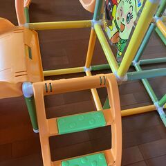 アンパンマン　ジャングルジム　滑り台、ブランコ付きの画像