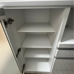 ニトリ　食器棚　キッチンカウンターの画像