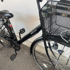 ９J13　ホームサイクル２７サイズ　６段変速オートライト　★自転車専門店の中古車です★　【消費税込み・防犯登録６００円込みの画像