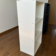 カラーボックス 白 (汚れあり)の画像