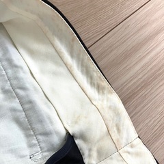 THE SUIT COMPANY ザスーツカンパニー ネイビー ストライプ ビジネススーツの画像