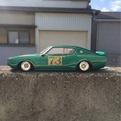 旧車　プラモデルの画像