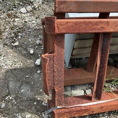 建設機械　ユンボ　農機具　ラダー　はしごの画像