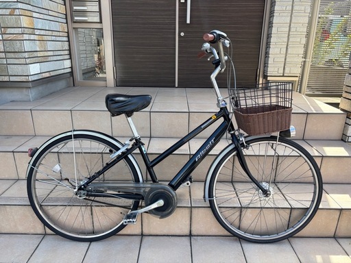 おしゃれなカゴ付きブリヂストンアルベルト26インチ (ひかる) 谷在家の 