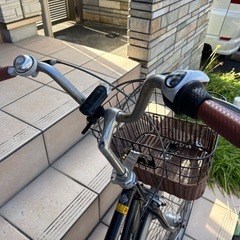 おしゃれなカゴ付き
　ブリヂストン　アルベルト26インチの画像