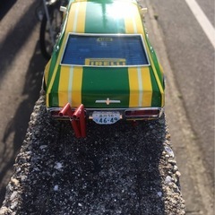 旧車　プラモデルの画像